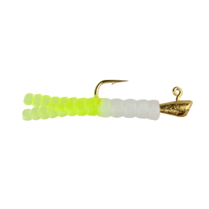 Image of Leland's Lures Trout Magnets | White/Chart.; 1 1/8 in.