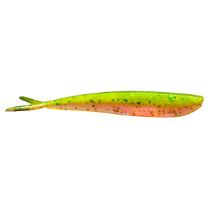Image of Lunker City Fin-S-Fish | Electric Watermelon; 4 in.