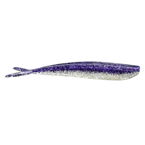 Image of Lunker City Fin-S-Fish | Purple Ice; 4 in.