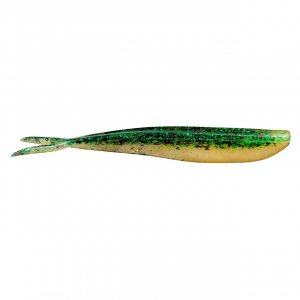 Image of Lunker City Fin-S-Fish | Mega Glo Perch; 4 in.