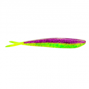 Image of Lunker City Fin-S-Fish | Pimp Daddy-Chartreuse Tail; 4 in.