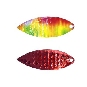 Image of Walleye Nation Creations Willow Blade | Skittles; 5