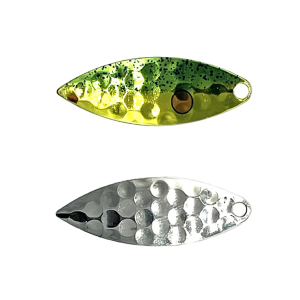 Image of Walleye Nation Creations Willow Blade | Green Machine; 5