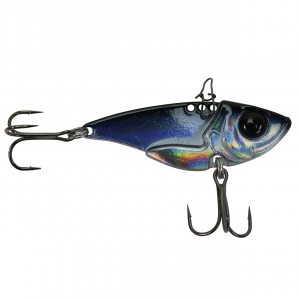 Image of Damiki Vault Blade Bait | Black Holo; 3/8 oz.