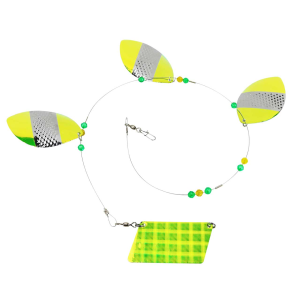 Image of Hammerhead Tackle Cowbell Spinner | UV Lake Trout Killer; 4/0