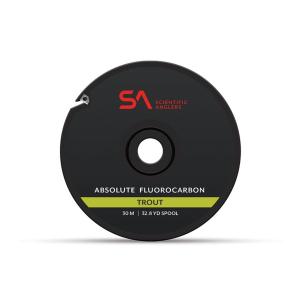 Image of Scientific Anglers Absolute Trout Fluorocarbon Tippet | Clear; 6X
