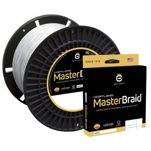 Image of Cortland Master Braid Line | 30 lb.; White; 1500 yds.