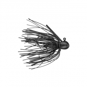 Image of Missile Baits Ike's Micro Jig | Straight Black; 1/16 oz.