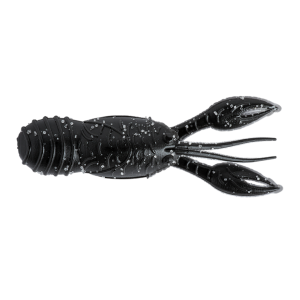 Image of Great Lakes Finesse Juvy Craw | Matte Black
