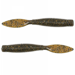 Image of Missile Baits Ned Bomb Soft Bait | Green Pumpkin Flash; 3.25 in.