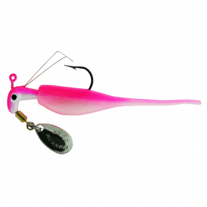 Image of Road Runner Slab Runner Weedless w/Baby Shad | Pink Pearl; 1/16 oz.