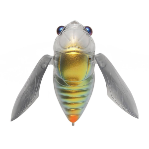 Image of Megabass Grand Siglett Cicada Topwater Bait | Skeleton Sirius