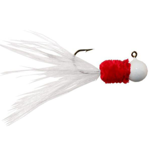 Image of Team Crappie Slab Caller Jigs | Candy Cane; 1/16 oz.