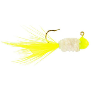 Image of Team Crappie Slab Caller Jigs | White Perch; 1/8 oz.