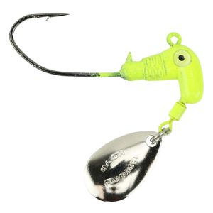 Image of Road Runner Sickle Hook Heads | Chartreuse; 1/8 oz.