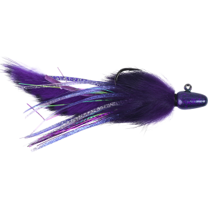 Image of Yakima Bait Twitcher Jig | Purple Head/Purple Body; 3/4 oz.