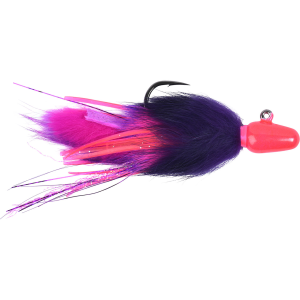 Image of Yakima Bait Twitcher Jig | Cerise Head/Purple Body; 3/4 oz.