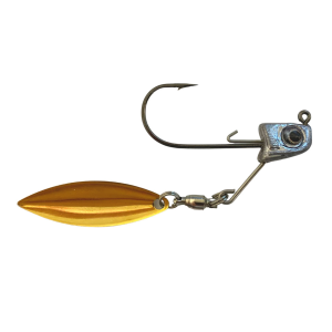 Image of Great Lakes Finesse Sneaky Underspin | The OG-Gold Blade; 3/8 oz.