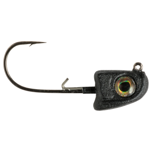Image of Great Lakes Finesse Sneaky Swimbait Head | Matte Black; 5/16 oz.