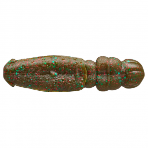 Image of Nories Flip Dom | Light Green Pumpkin Red/Green Flake; 3 in.