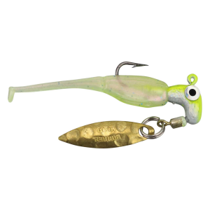 Image of Road Runner Trout Runner w/Itty Bit Swim'R | Ice Out; 1/16 oz.