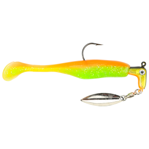 Image of Road Runner Awesome Walleye Runner | Black/Gold - Green/Chartreuse; 3/8 oz.