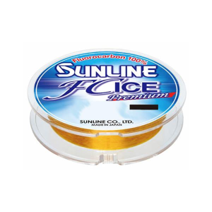 Image of Sunline FC Premium Ice Fluorocarbon Line | 3 lb.; Gold