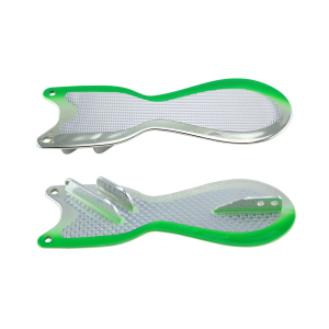 Image of Dreamweaver Spin Doctor Flasher | Chrome/Live Wire; 8 in.
