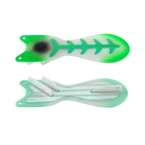 Image of Dreamweaver Spin Doctor Flasher | Super Glow Green Jeans; 8 in.