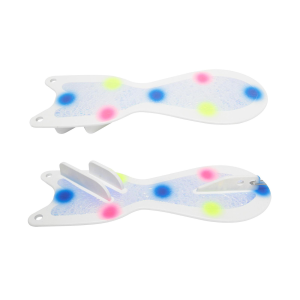 Image of Dreamweaver Spin Doctor Flasher | White UV/Wonderbread; 8 in.