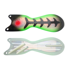 Image of Dreamweaver Spin Doctor Flasher | Super Glow UV Hulk; 8 in.