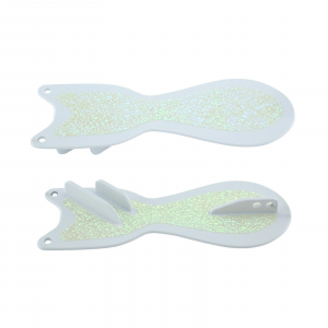 Image of Dreamweaver Spin Doctor Flasher | White Crush/Pearl Glow; 8 in.