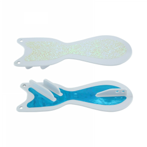 Image of Dreamweaver Spin Doctor Flasher | White Blue/Crush Glow; 8 in.