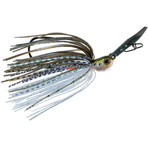 Image of Z-Man ChatterBait JackHammer | Green Pumpkin Shad; 3/8 oz.