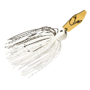 Image of Z-Man ChatterBait JackHammer | Dirty White; 3/8 oz.