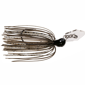Image of Z-Man ChatterBait JackHammer StealthBlade | Green Pumpkin; 3/8 oz.