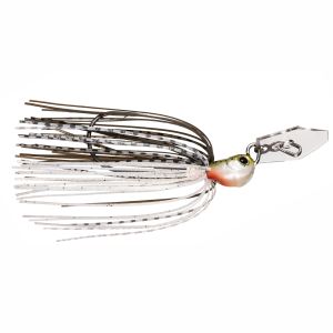 Image of Z-Man ChatterBait JackHammer StealthBlade | Green Pumpkin Shad; 3/8 oz.