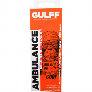 Image of Gulff UV Ambulance Fly Resin | Orange