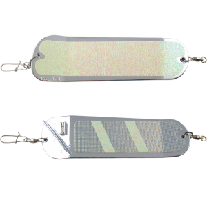 Image of Pro-Troll ProChip Fin Flasher | Chrome Lightning; 8 in.