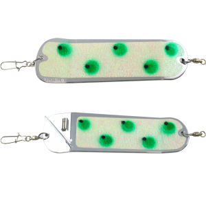 Image of Pro-Troll ProChip Fin Flasher | Chrome Black Eyed Peas; 8 in.