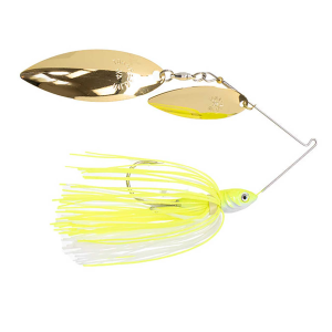 Image of Dirty Jigs Compact Spinnerbait | White Chartreuse; 1/2 oz.
