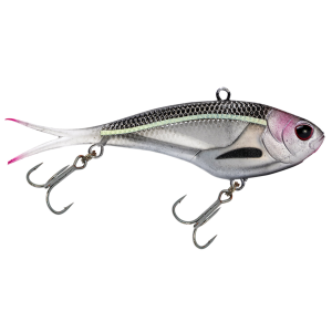 Image of Nomad Designs Vertrex Max Vibe Lipless Crank | Bleeding Mullet; 4 1/3 in.