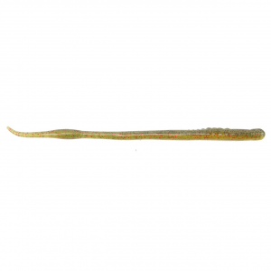 Image of Nories Futo Hassun Worm | Smoke Mustard; 8 in.