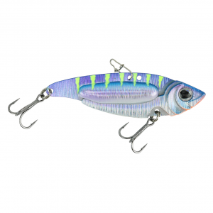 Image of Walleye Nation Creations Rip-N-Rattle Blade Bait | Purple Tiger; 3/4 oz.