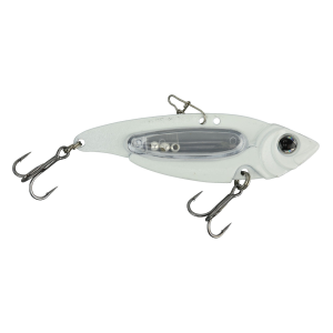 Image of Walleye Nation Creations Rip-N-Rattle Blade Bait | Glow White; 1/2 oz.