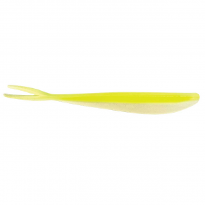 Image of Kalin's Mini Jerk Minnow | White Chartreuse; 3 in.