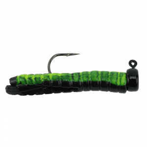 Image of Pautzke Fire Neds | Black Green; 1/32 oz.