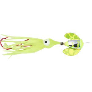 Image of Worden's Spin-N-Glo Kokanee Rig | Double Trouble UV Chartreuse Mylar Chartreuse Wing; 10
