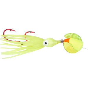 Image of Worden's Spin-N-Glo Kokanee Rig | Flame Chartreuse Mylar Chartreuse Wing; 12