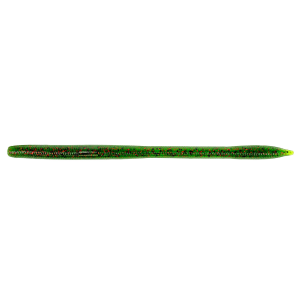 Image of Yamamoto Sensei Worm | Watermelon w/ Black/Red Flake; 6 1/2 in.